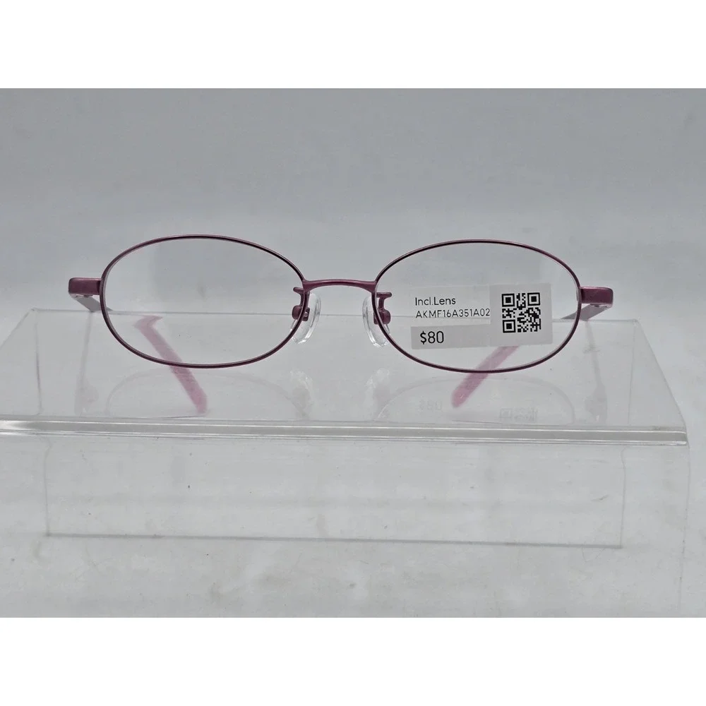 Jins Pink Kids Eyeglass‎ Frames 46.8 - 15.2-139 - 28 AKMF16A351A02 - SITS ASKEW